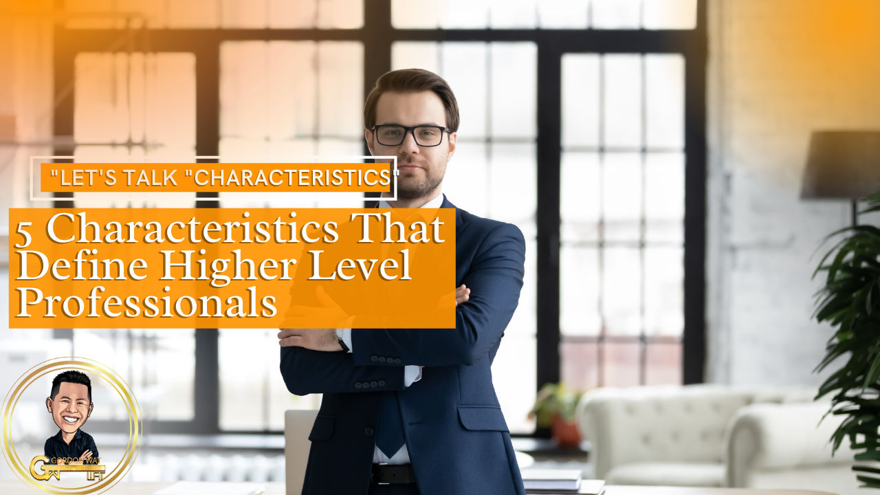 5 Characteristics That Define Higher Level Professionals | Where Do You Fit…